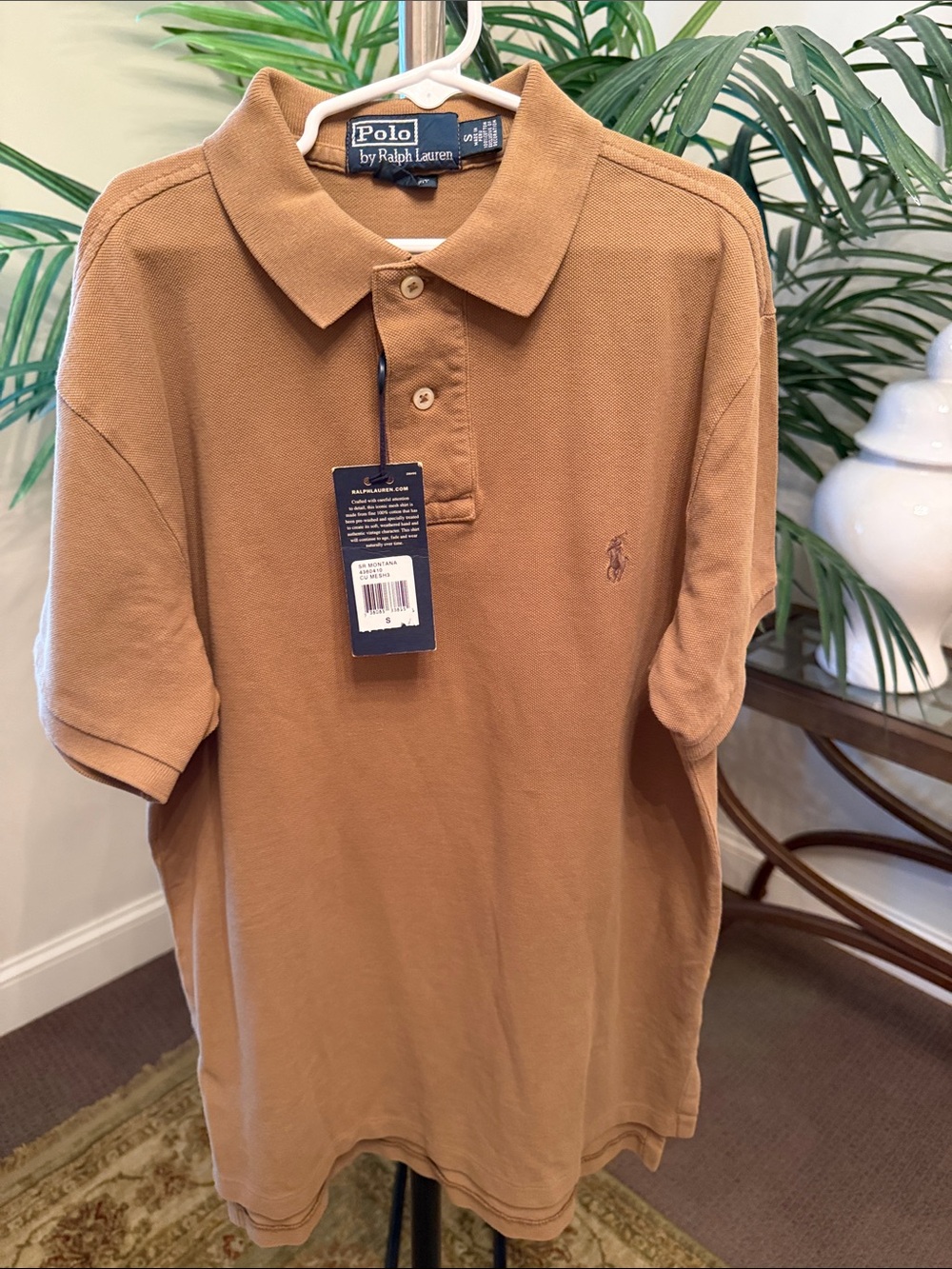 Polo by Ralph Lauren Men’s Tan Polo Shirt